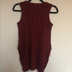 Burgundy Sweater